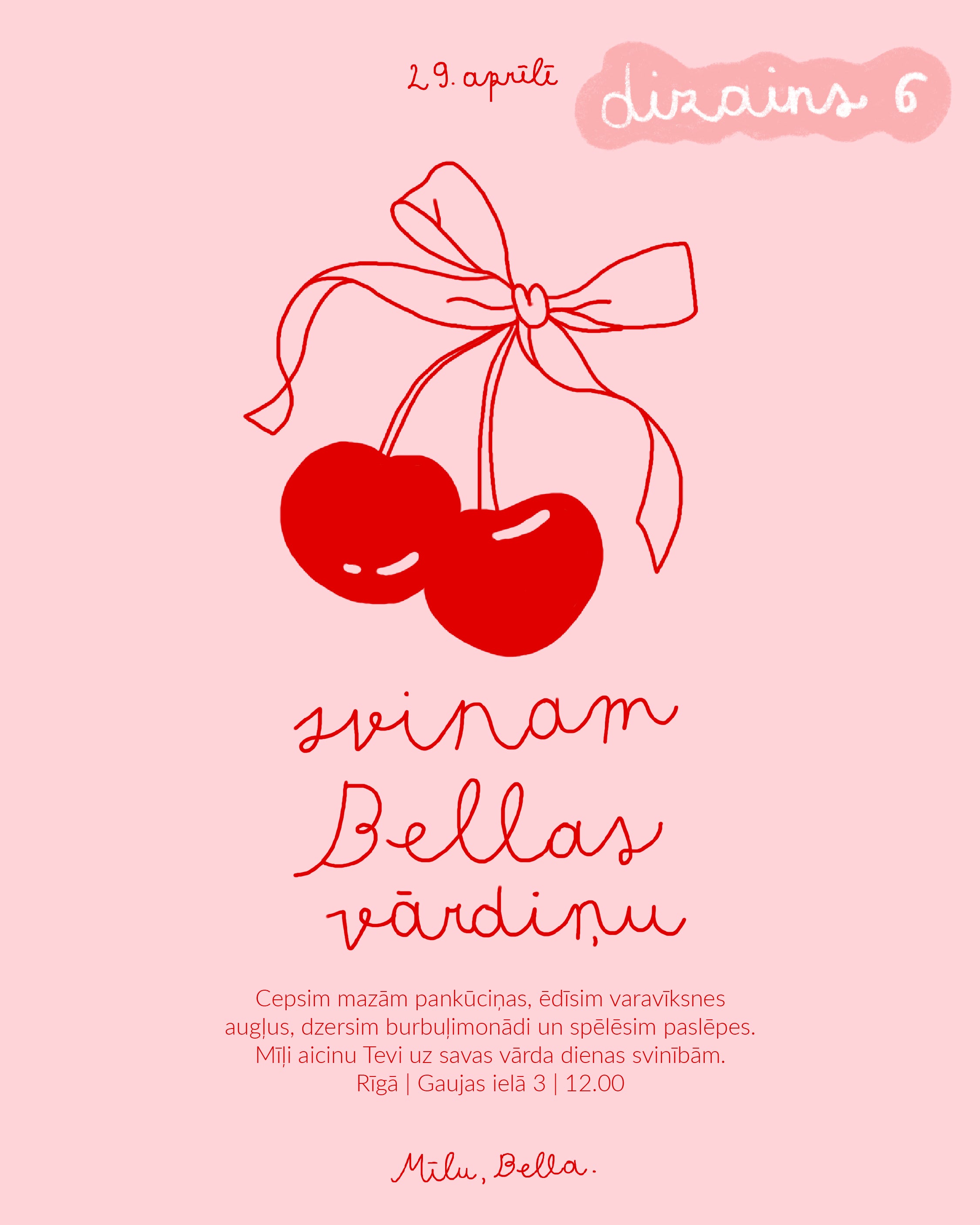 Personalizēts ielūgums